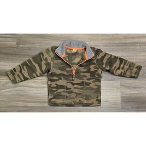 Carter’s Cammo Print Fleece Hoodie – Size 2T